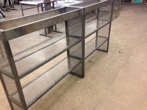 Mild steel back bar framework  (9)